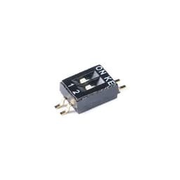 5Pcs Toggle Switch SMD SMT Slide Type 1P 2P 3P 4P 5P 6P 8P 1.27mm Position Way DIP Black Pitch Snap(4 Positions)