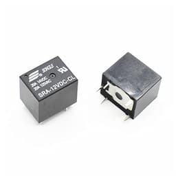 1pcs 5Pins Relay 12V for DC Coil Power Relays PCB 20A SRA-12VDC-CL