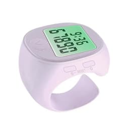 ljhnba Digital Rings Counter 5CH Accurate Count Tracking and Time Display for Mindfulness and Spiritual Activity Praying Counting Tool