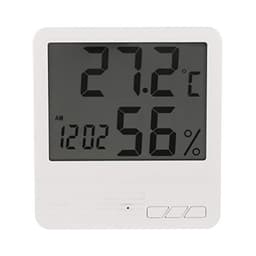 High-Accuracy LCD Digital Thermometer Hygrometer Electronic Temperature Humidity Meter Clock Weather Station Indoor