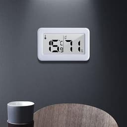 Electronic Digital Temperature and Humidity Meter Home Thermometer Indoor Alarm Clock Timing