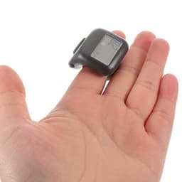 Digital Finger Counter Ring with Display, Portable Tally Device Black