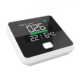 PM2.5 Detector Air Quality Temperature Humidity Meter Gas Monitor LCD Screen Dust Thermometer Multi-Function Tool