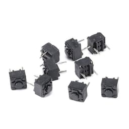 20Pcs Tact Switch Tactile Push Button Kit Height 6MM DIP 2P Micro 6x6 Key