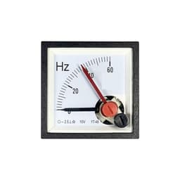 YT48 Dual Pin Frequency Meter Converter Sensor 10V Input Red 50Hz 60Hz 100Hz 100% Cp48 Be48 1Pcs(50Hz 10V)