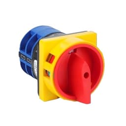 LW26GS-32A Padlock Cam Switch 690V Changeover Rotary Selector ON/Off Two Positions LW26GS YMW26(1P 4Terminals)