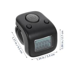 Rechargeable Digital Finger Counter Ring with Luminous Display