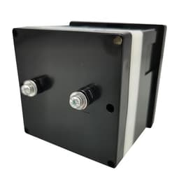 6C2-Hz DC Frequency Meter 0-50Hz 0-60Hz /DC10V Sensor Excitation Voltmeter Square Pointer Voltage 80x80mm 1Pcs(0-60Hz(DC10V))