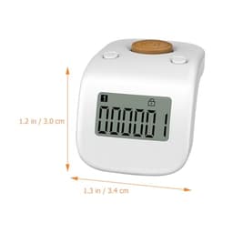 Rechargeable Silicone Finger Counter, Digital Silent Tally Counter