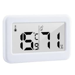 Electronic Digital Temperature and Humidity Meter Home Thermometer Indoor Alarm Clock Timing