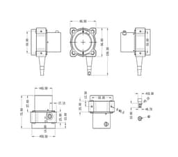 Linear Wire Encoder SM-S-P Output Draw Displacement Sensor(SM-S-100mm -P)