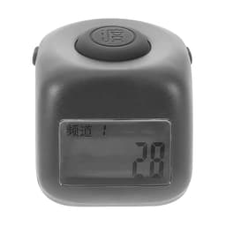 Digital Finger Counter Ring with Display, Portable Tally Device Black