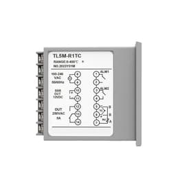 Muilt Input SSR+Relay 4-20mA Output PID Digital Display Temperature Controller Instrument 110VAC to 240VAC(48x48 SSR Relay 2ALM)