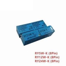 RY5W-K 5VDC RY12W-K 12VDC RY24W-K 24VDC DIP-8 8Pin 1A Signal Relay 2Pcs