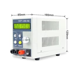 HSPY Adjustable DC Power Supply 200V2A Regulated 400W Programmable Digital Display