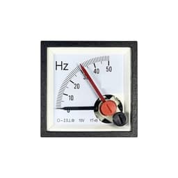 YT48 Dual Pin Frequency Meter Converter Sensor 10V Input Red 50Hz 60Hz 100Hz 100% Cp48 Be48 1Pcs(50Hz 10V)