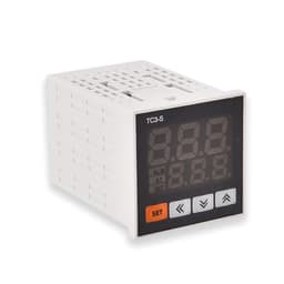 1PCS TC3 Series Intelligent Digital Display Temperature Controller AC85-265V Universal Input Double Output PID Control Thermostat(TC3-S)