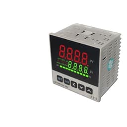 1PCS 0-10V Input LED Display PID Temperature Controller 96x96mm, SSR/Relay/4-20mA/0-10V Output(SSR Output 1Alarm)