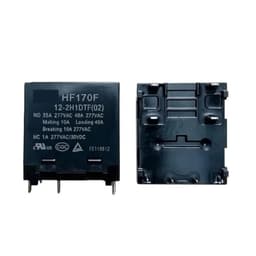 Relay HF170F 12-2H1DTF(02) 12VDC Coil 35A NO 1A NC 277VAC 1Pcs