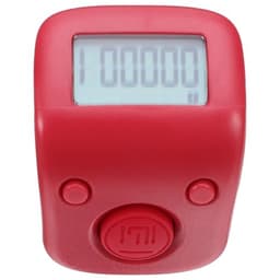 Rechargeable Digital Finger Counter Ring, Silent Portable People Tally