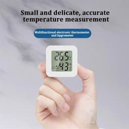 Indoor LCD Digital Thermometer Hygrometer Temperature Humidity Meter