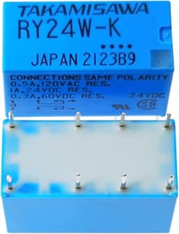 Relay 5PCS RY5W-K RY-5W-K 5VDC RY12W-K RY-12W-K 12VDC RY24W-K RY-24W-K 24VDC DIP-8 1A 5V 12V 24V Signal(12v)