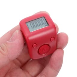 Rechargeable Digital Finger Counter 6 Digit Display with Ring