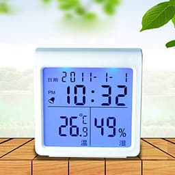 Hygrothermograph Thermometer Digital Multifunctional Gauge ，High-Precision Wet and Dry Temperature and Humidity Meter