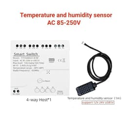Temperature Switch 16A 3000W with Energy Consumption Monitoring