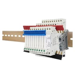 10pcs Rail Relay 5V 12V 24V Slim Module 41F 6A 41F-5-ZS 41F-12-ZS 41F-24-ZS 30VDC(10PCS 12V)