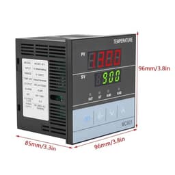 Digital PID Temperature Controller K Type PT100 Sensor Input Relay