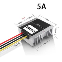 DC Step Up Boost Power Converter 12V to 24V 5A 10A 15A Non Isolated