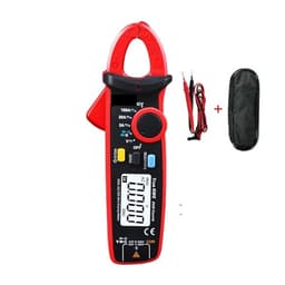 Resistance Tester Mini Digital AC DC Current Clamp Meter Voltage Voltmeter 100A Ammeter Pliers Electrical Frequency