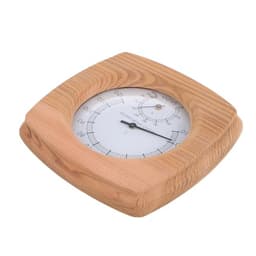 Wooden Sauna Thermometer Indoor Humidity Meter Hygrometer Wall Mounted