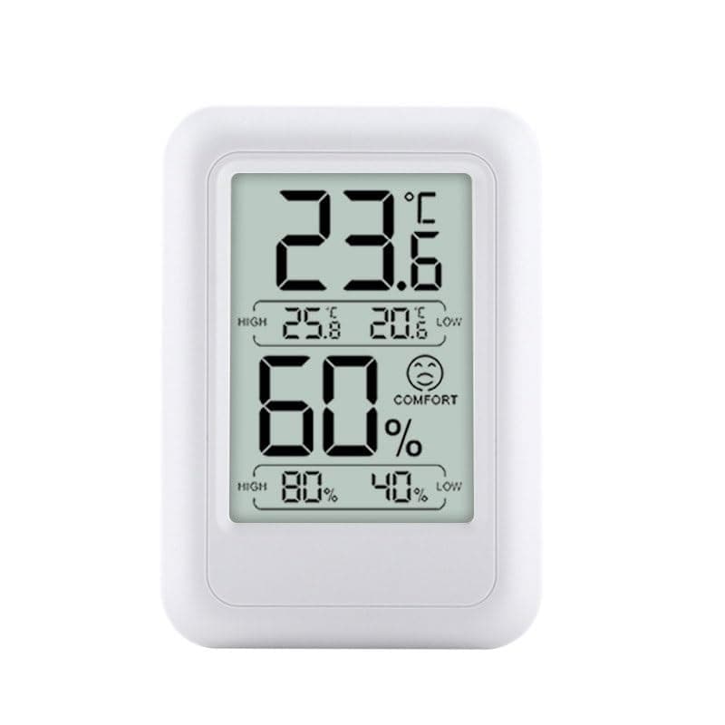 ABS Digital Display Temperature Humidity Meter Household Greenhouse Breeding Record Monitoring