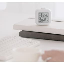ABS with Backlight Multi-Purpose Temperature Humidity Meter Home Office