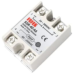 10A 25A 40A 60A AC-AC Single Phase Solid State Relay AC SSR SSR-10AA SSR-25AA SSR-40AA SSR-60AA 80-250VAC 220V to 24-380V(SSR-60AA)