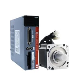 220V 3000RPM IP65 AC Servo Motor Drivers Kit A5 200W 400W 600W 750W 1000W AC Servo Motor with Driver for Machine(400W 17Bit Increment)