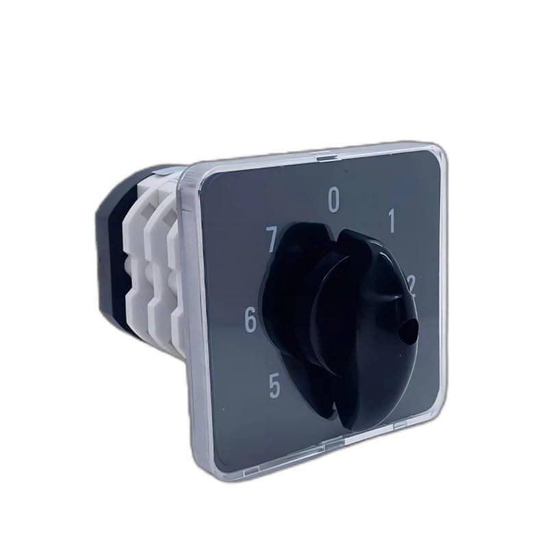 0-7 Positions Electrical Changeover Selector Rotary Cam Switch YMZ12-25/4