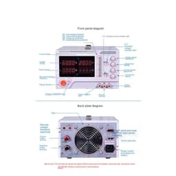 Adjustable DC Bench Power Supply 100V 5A Regulated Switching Testing Aging