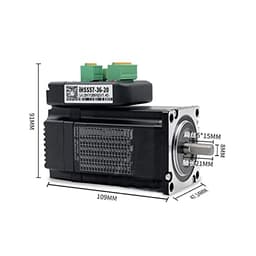 Integrated Closed Loop Stepper Motor Hybrid Servo Driver for CNC