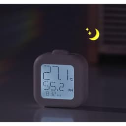 ABS with Backlight Multi-Purpose Temperature Humidity Meter Home Office