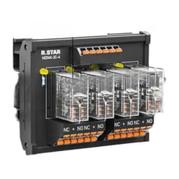 1PCS Relay Module 24V 8CH 12V PLC(DC12V 4CH 2NO2NC 5A Plug-in)