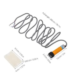 Reflective Photoelectric Sensor Switch Dc6-36v Npn 3-Wire
