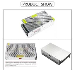 S-240-24 AC to DC 24V 240W 10A Switching Power Supply Converter 110V 220V Inverter LED Strip Lighting Device Driver Adapter Transformer 1Pcs