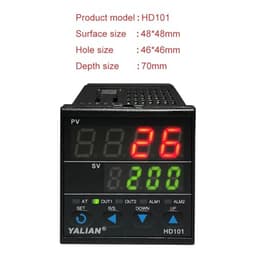Pid Temperature Controller Industry thermoregulator AC 100 to 240V Max