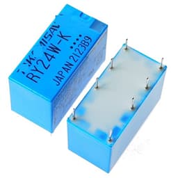 10Pcs RY5W-K RY-5W-K 5VDC RY12W-K RY-12W-K 12VDC RY24W-K RY-24W-K 24VDC DIP-8 1A 5V 12V 24V Signal Relay(12v)