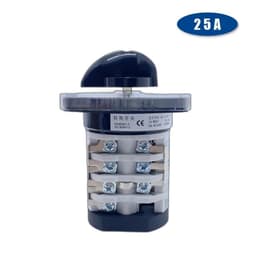 0-7 Positions Electrical Changeover Selector Rotary Cam Switch YMZ12-25/4