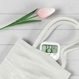 ABS Square Mini Electronic Digital Display Temperature Humidity Meter Indoor