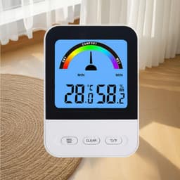 Digital Humidity Temperature Meter Room Dry Wet Comfort Guide